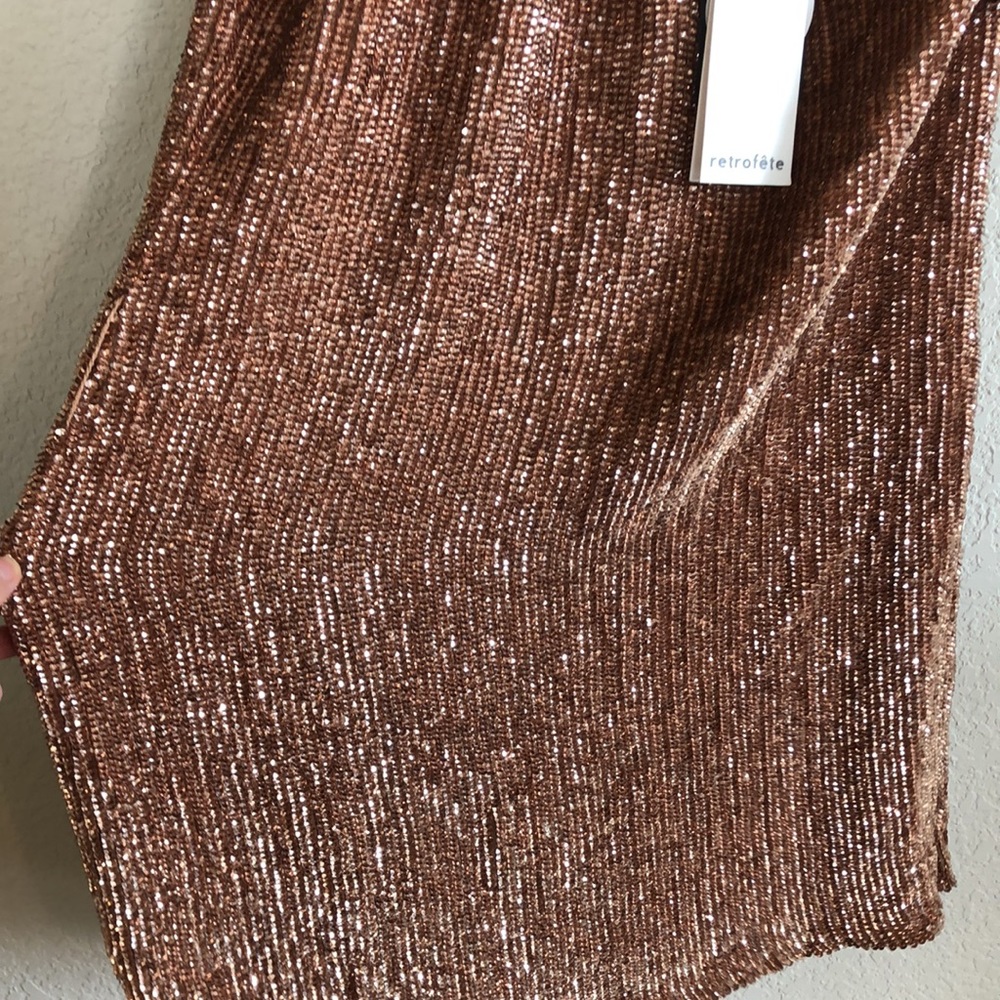 RETROFÊTE Ella One-Shoulder Sequin Dress - Picture 12 of 13